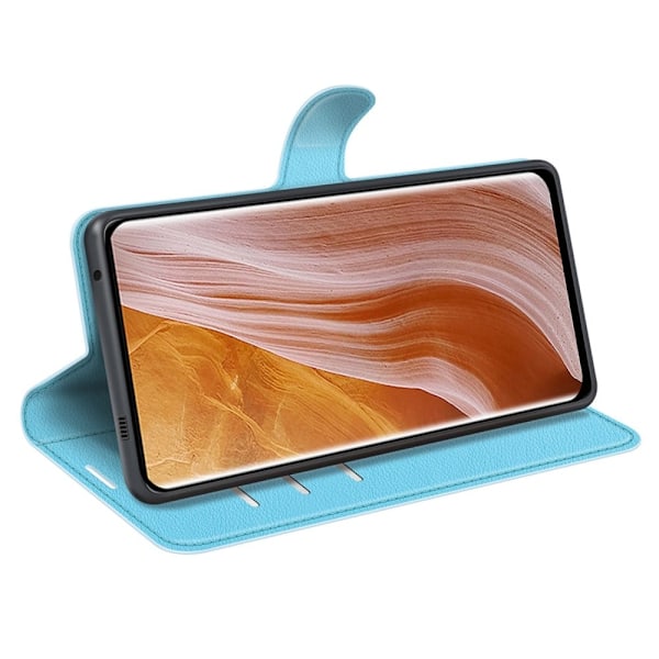 Classic ZTE Axon 40 Ultra Läppäkotelo - Sininen Blue