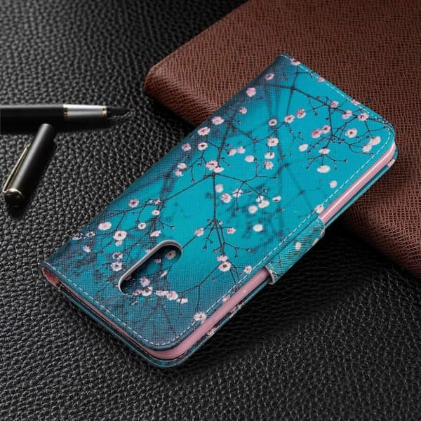 Wonderland Nokia 3.2 flip veske - Tre med blomster Multicolor