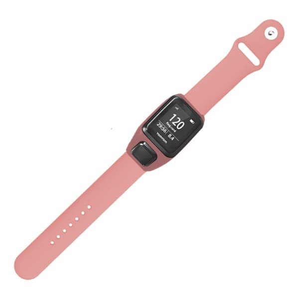 TomTom Runner 3 / Adventurer Sport Bands silikonerem med etui - Lyserød Pink