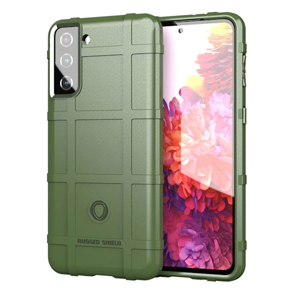 Rugged Shield etui - Samsung Galaxy S21 Plus - grøn Green
