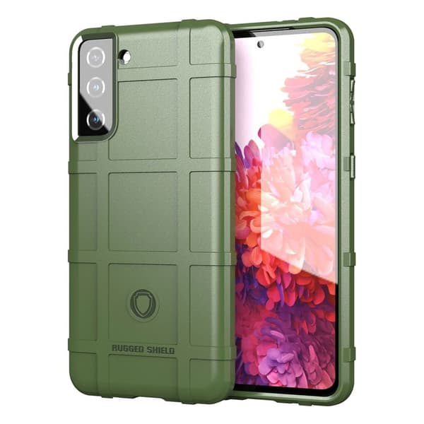 Rugged Shield Samsung Galaxy S21 Plus 5G kotelot - Vihreä Green