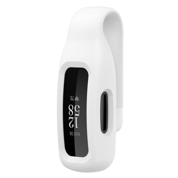 Fitbit Inspire 3 / 2 / Ace 3 silikon klipsdeksel - Hvit White