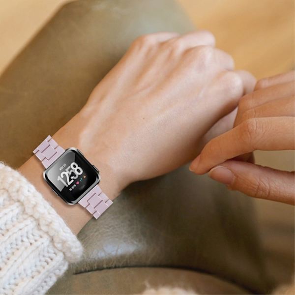 Fitbit Versa 2 / Versa Lite quick release urrem i resin - Lyselilla Purple