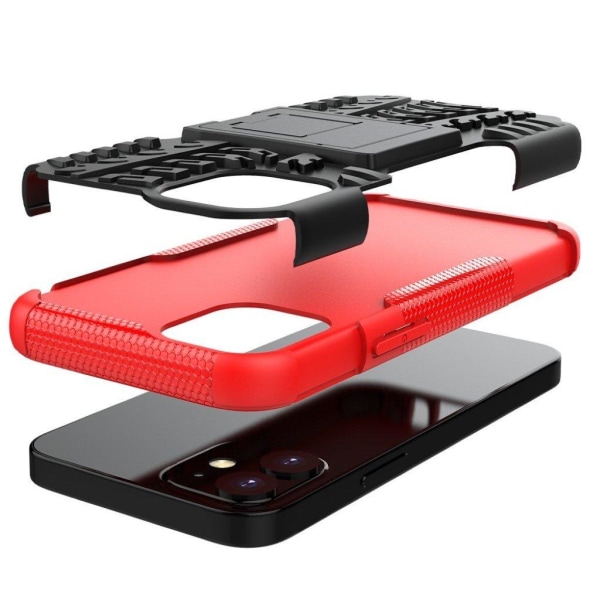 Offroad iPhone 12 Mini kotelot - Punainen Red