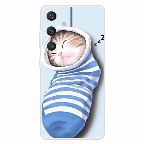 Imagine Samsung Galaxy S24 Plus kotelot - Sukat Ja Kissa Blue