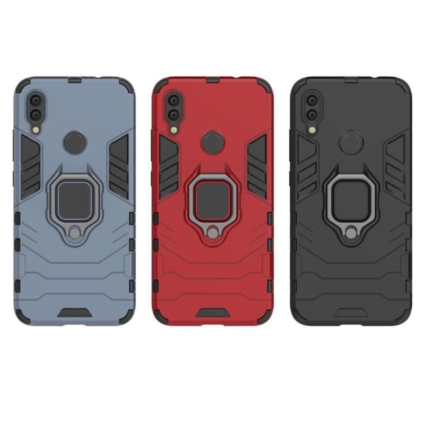 Ring Guard skal - Xiaomi Redmi Note 7 / Note 7 Pro / Note 7S - Svart Svart