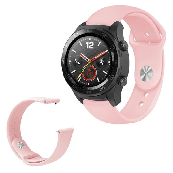 Huawei Watch GT / Magic elegant silikoneurrem - Dyb Pink Pink