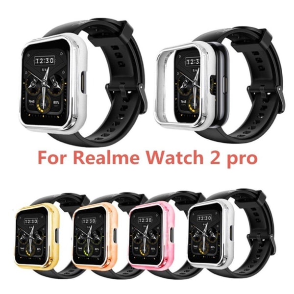 Realme Watch 2 Pro glänsande ram - Rosa Ros Rosa