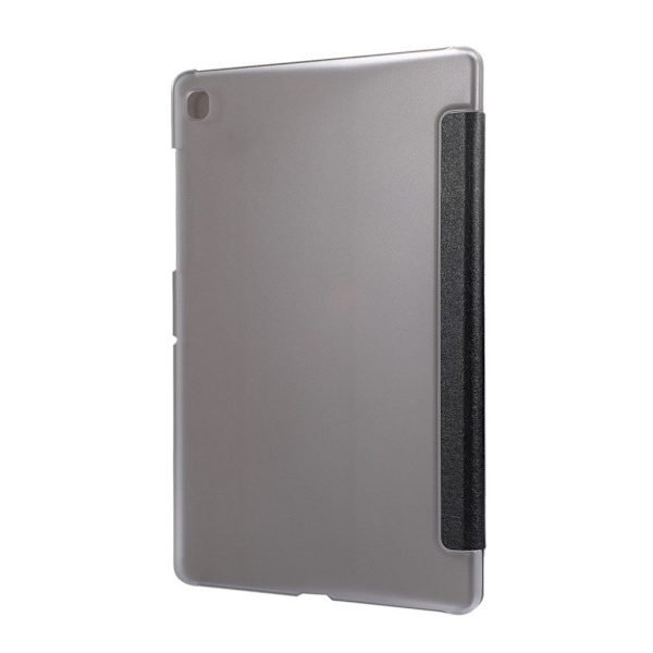 Samsung Galaxy Tab A7 10.4 (2020) silk tri-fold læder flip etui - sort Black