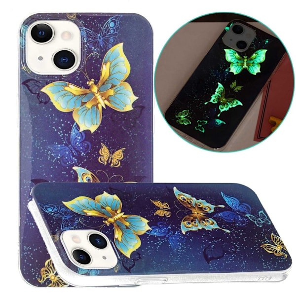 Deco iPhone 14 skal - Färgglada Fjärilar multifärg