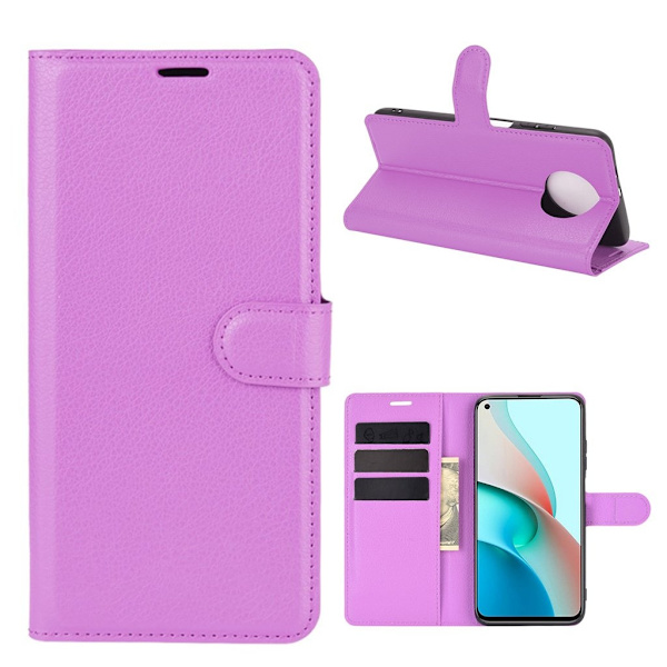 Classic Xiaomi Redmi Note 9T / Note 9 5g Flippetui - Lilla Purple