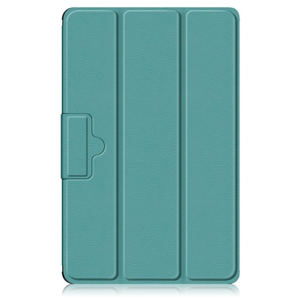 Kolminkertainen nahkakotelo Lenovo Tab M10 (Gen 3) - Mustanvihreä Green