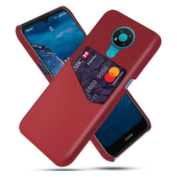 Bofink Nokia 3.4 Card Deksel - Rød Purple