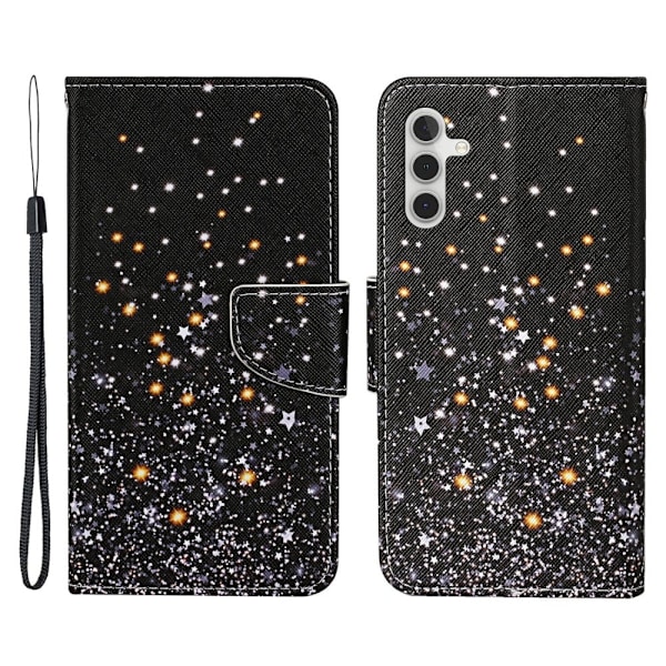 Wonderland Samsung Galaxy A34 5G fodral -Svart Svart