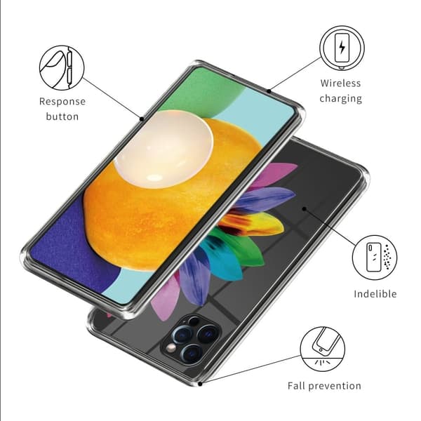 Deco iPhone 16 Pro deksel - Fargerik Blomst Multicolor