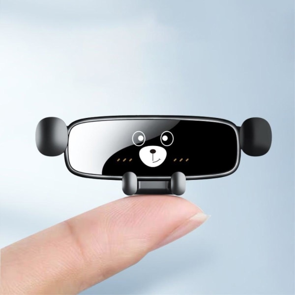Universal M2S cute cartoon design rotatable air mount phone brac Brun