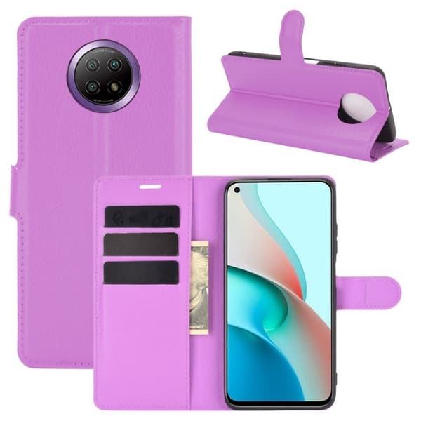 Classic Xiaomi Redmi Note 9T / Note 9 5g Läppäkotelo - Violetti Purple