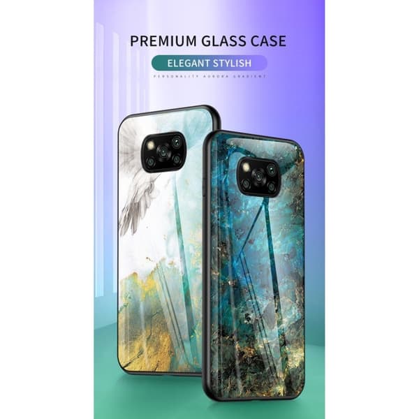 Fantasy Marble Xiaomi Poco X3 NFC cover - Flyvende Due Multicolor