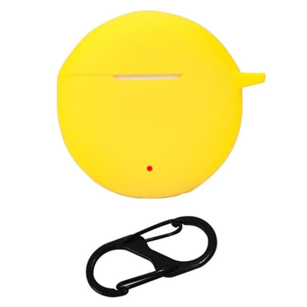 Honor Earbuds X5 silikoneovertræk med spænde - Gul Yellow