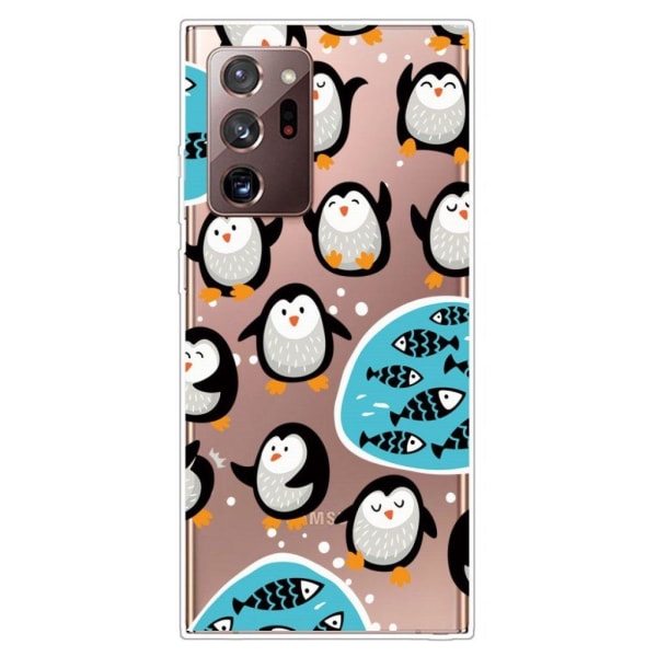 Deco Samsung Galaxy Note 20 Ultra case - Penguin White