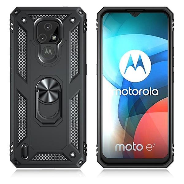 Bofink Combat Motorola Moto E7 Etui - Sort Black