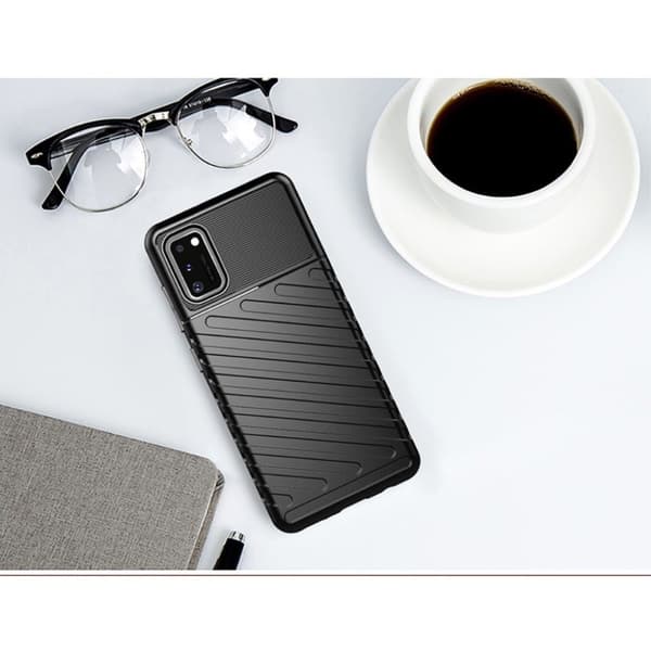 Thunder Samsung Galaxy A41 deksel - Svart Black