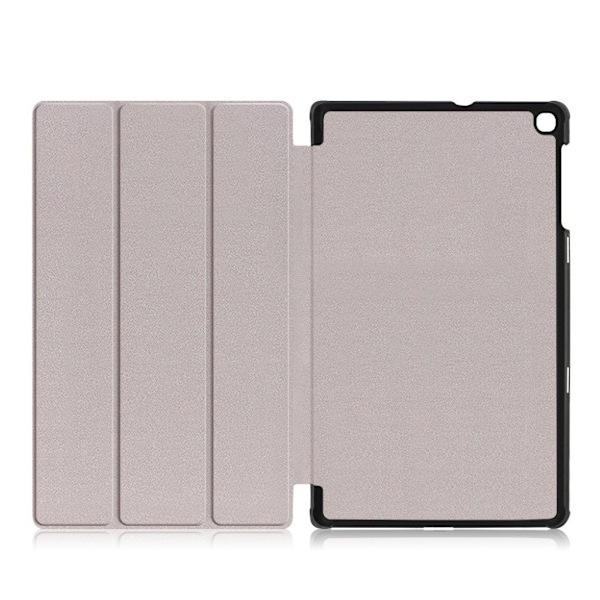 Samsung Galaxy Tab A 10.1 (2019) tredobbelt lædercover - sort Black