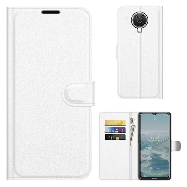 Classic Nokia G20 Flippetui - Hvit White