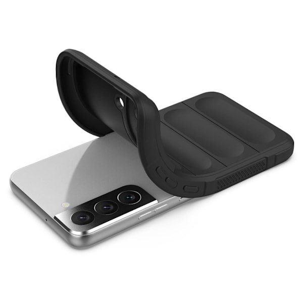 Mjukt greppformat Samsung Galaxy S22 Plus skal - Svart Svart