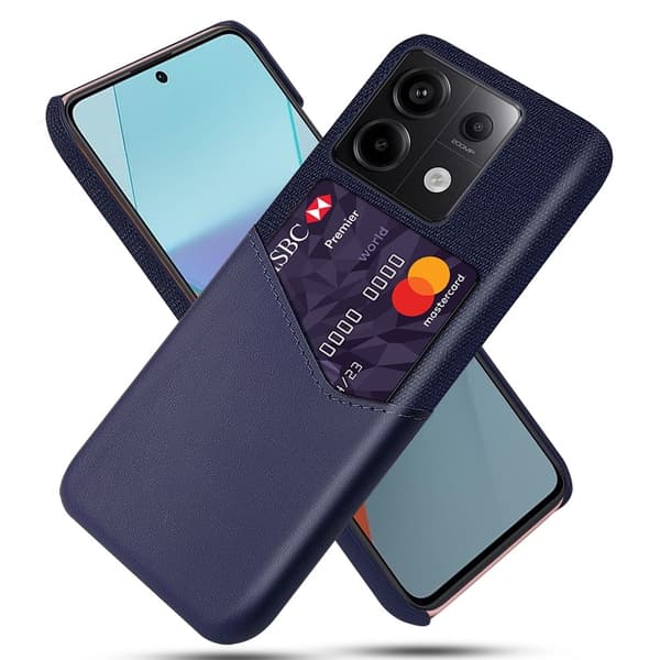 Bofink Xiaomi Redmi Note 13 Pro 5G  cover med kortholder - Blå Blue