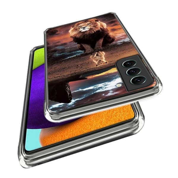 Deco Samsung Galaxy S24 deksel - Aldri Slutte Å Drømme Multicolor