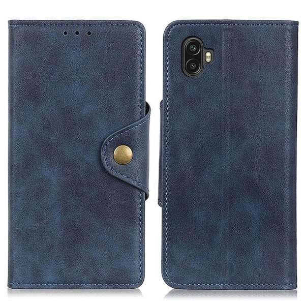 Alpha Samsung Galaxy Xcover 6 Pro flip case - Blue Blue