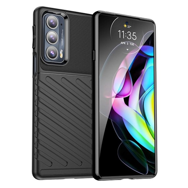 Thunder Motorola Edge 20 Etui - Sort Black