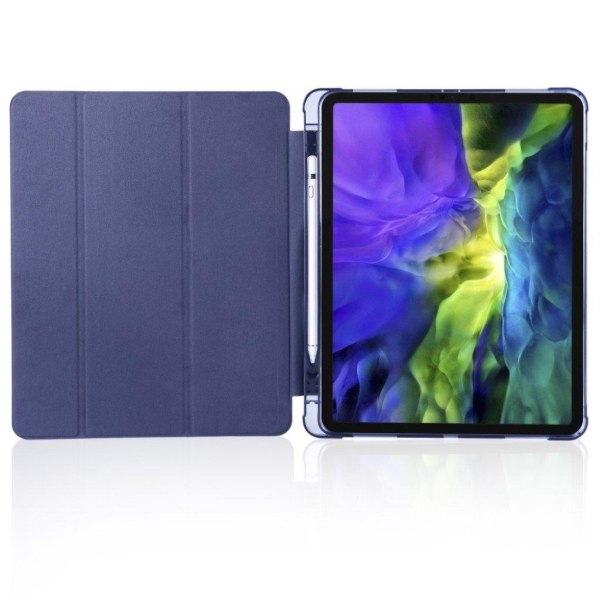 iPad Pro 11-tommer (2022) / (2021) / (2020) Tri-fold Stand Læder Blue