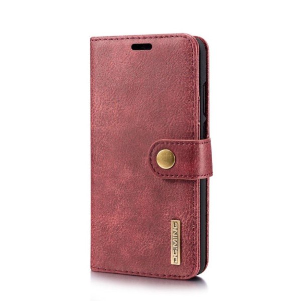 DG.MING Huawei P20 2-in-1 Wallet kotelot - Punainen Red