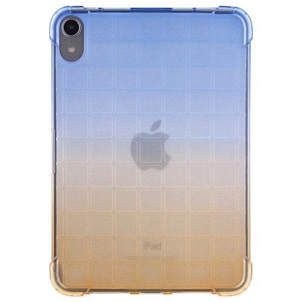 iPad 10.9 (2022) kaltevuusvärinen suojus - Sininen / Keltainen Multicolor