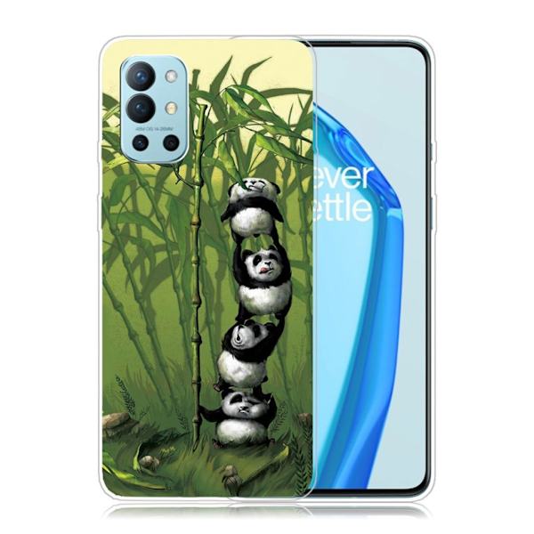 Deco Oneplus 9r Etui - Panda og Bambus Green