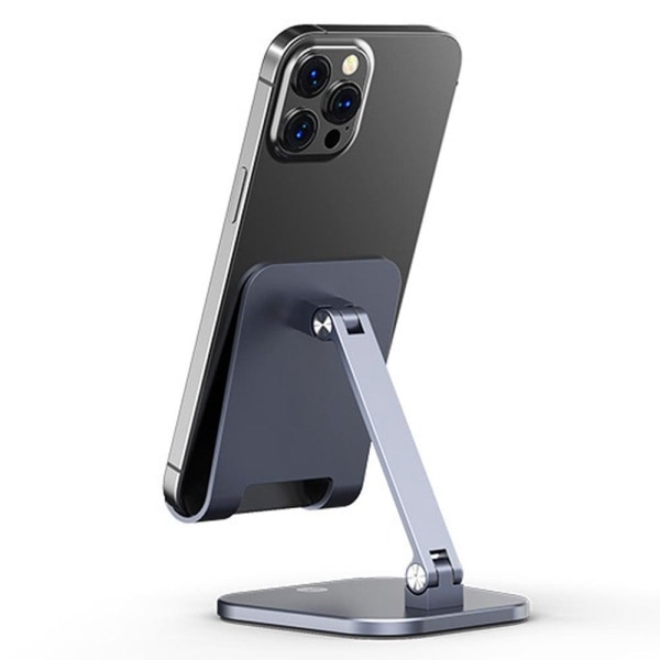 Universal adjustable desktop phone stand - Dark Grey Size: S Silver grey