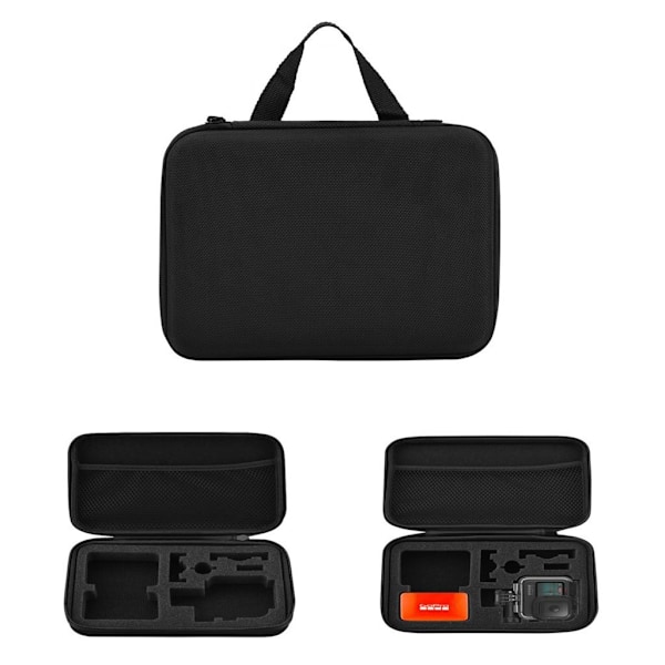 GoPro Hero 9 portable medium size fodral Svart