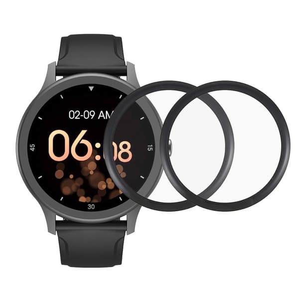 2 stk Ticwatch GTK HD klar PMMA-skjermbeskytter Transparent