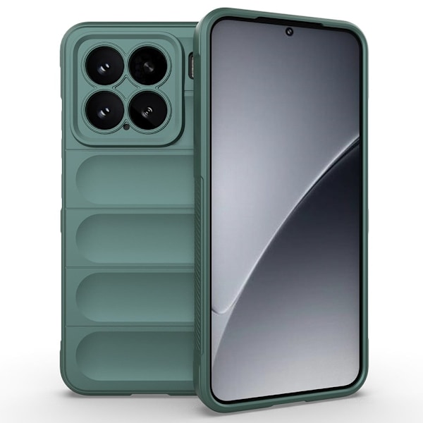 Mjukt greppformat Xiaomi 15 skal - Grön Grön