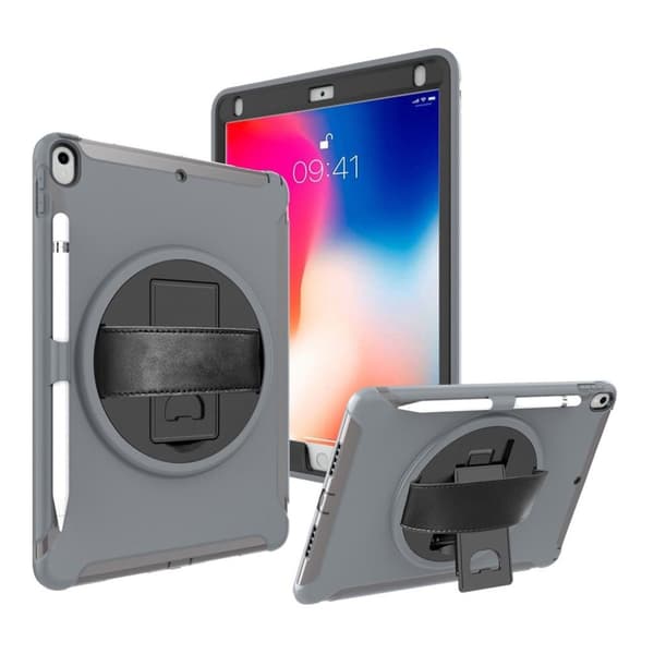 iPad Pro 10.5 360 graders hybridcover - grå Silver grey