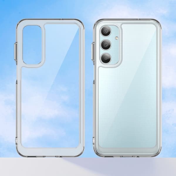 Samsung Galaxy M35 smart telefonskal i akryl - Transparent Transparent