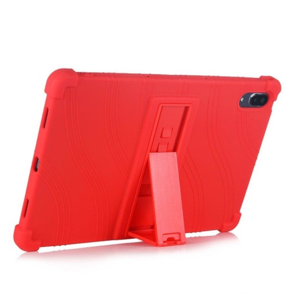 Lenovo Tab P11 Pro slide-out tyyliin kickstand silikoni tapauksessa - Punainen Red