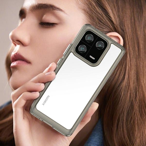 Xiaomi 13 Pro smart telefonskal i akryl - Transparent Grå Silvergrå