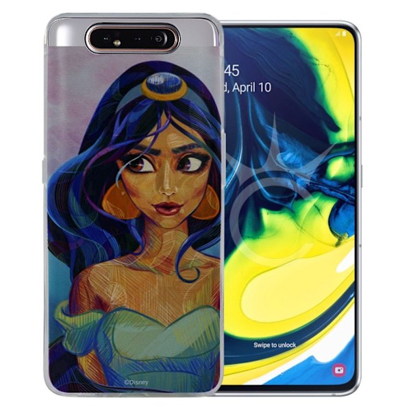 Ariel #01 Disney-omslag för Samsung Galaxy A80 - Rosa Rosa