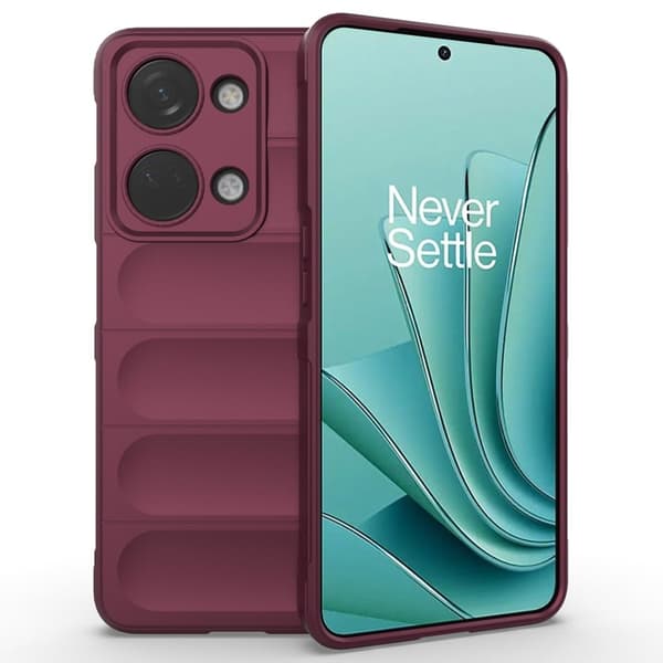Blødt grebsformet cover til OnePlus Nord 3 / OnePlus Ace 2V - Rød Red