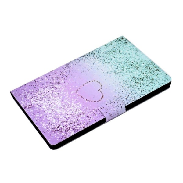 Cool pattern leather case for Lenovo Tab M10 - Love Heart Lila