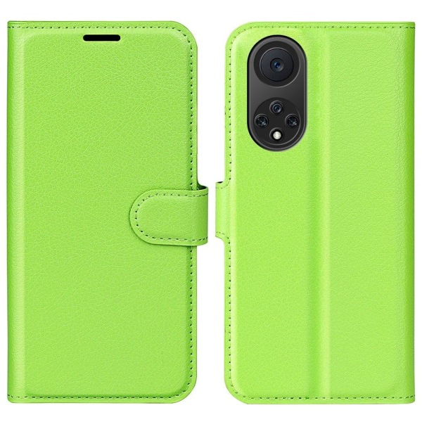 Klassisk Huawei Nova 9 Flip Etui - Grøn Green