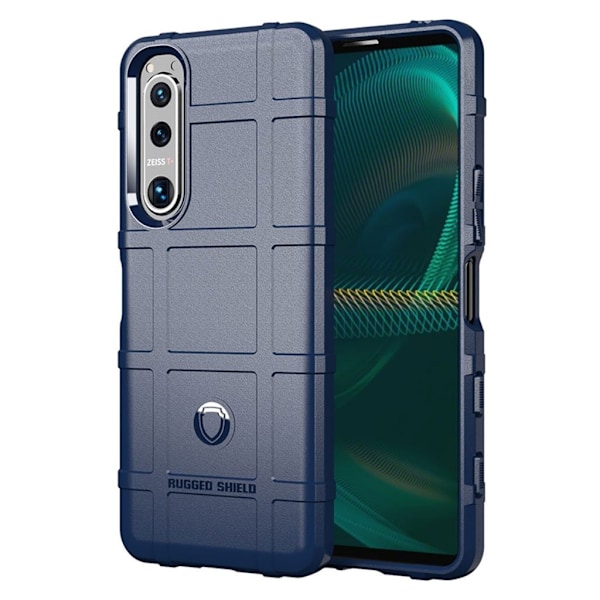 Rugged Shield Etui Sony Xperia 5 III - Blå Blue